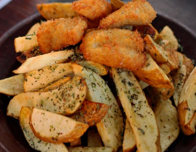 Fish and Chips  .