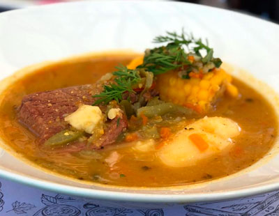 Sopa del día.