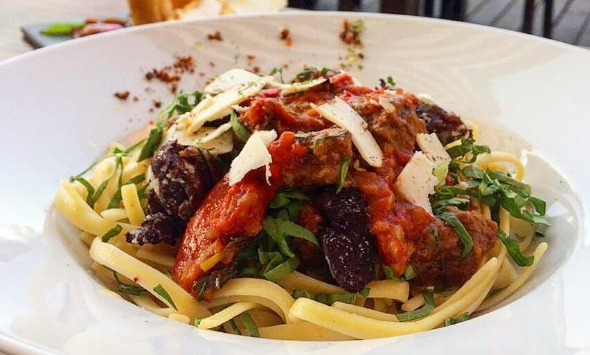 Pastas del día.