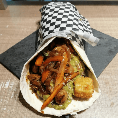 Wraps Vegetariano.
