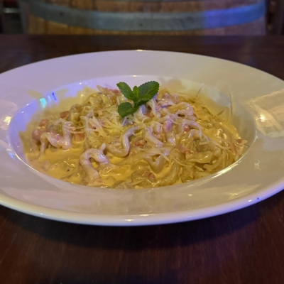 Fetuccini Salsa Alfredo