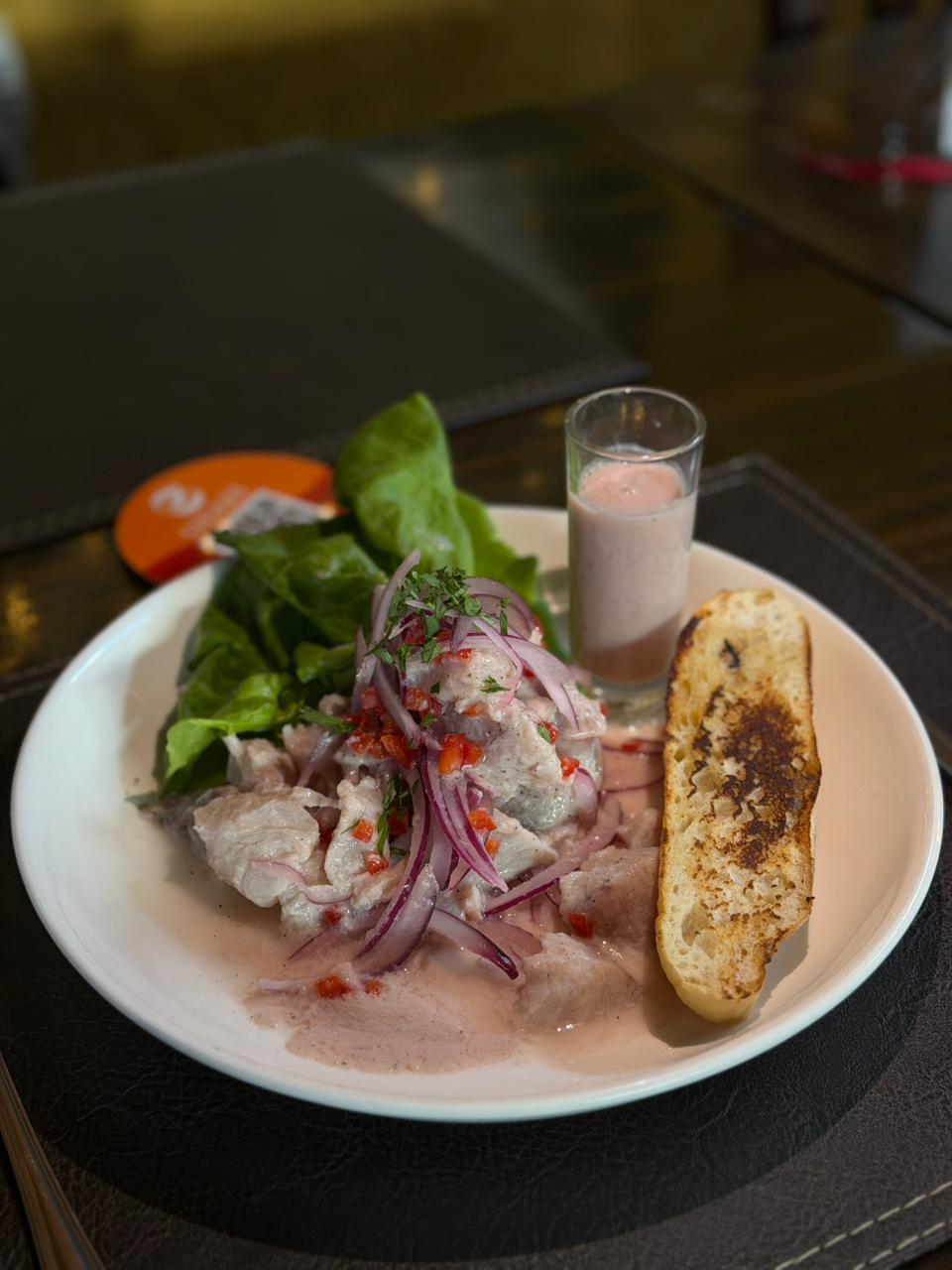 Ceviche de Corvina
