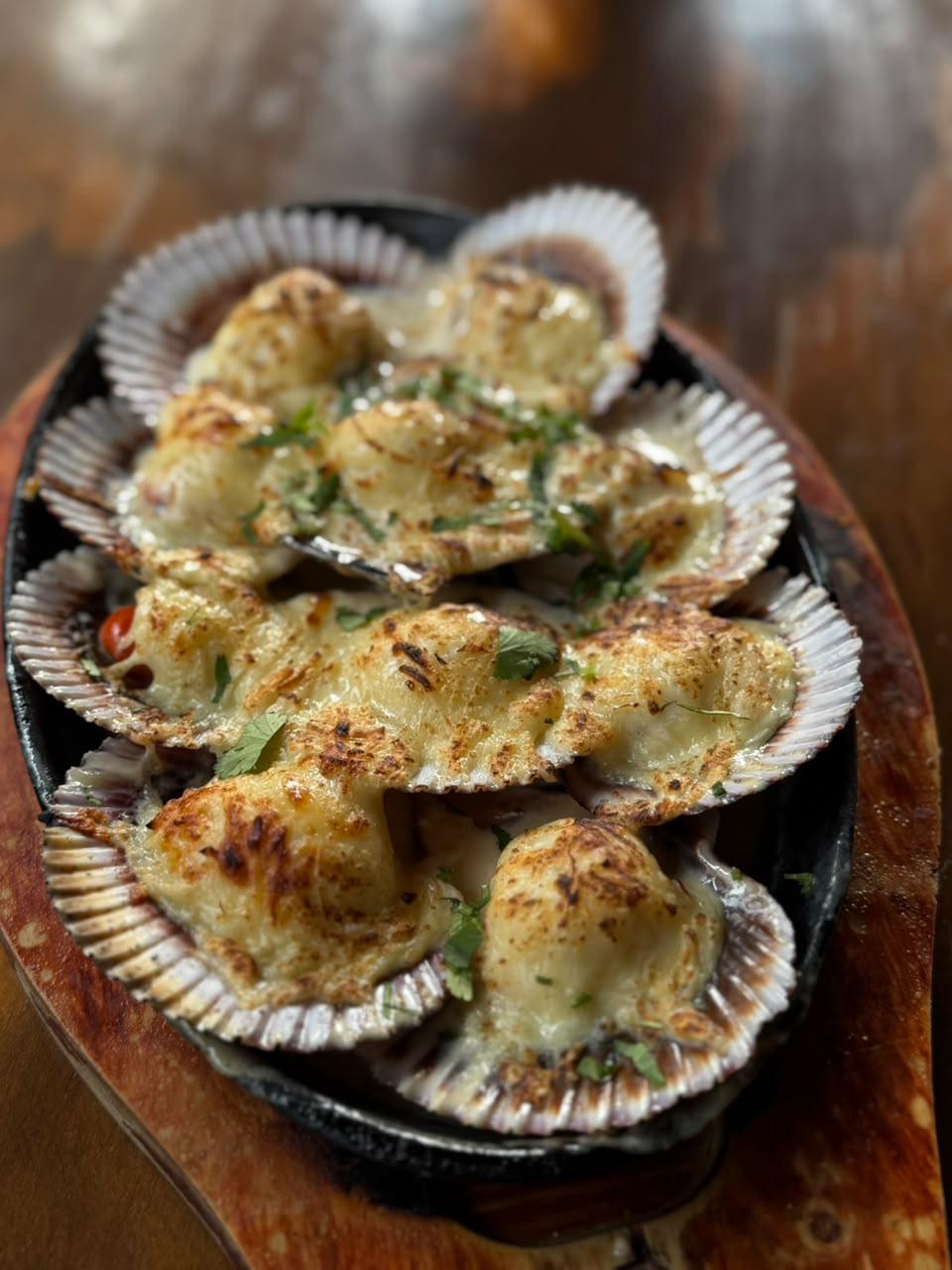 Ostiones Parmesanos